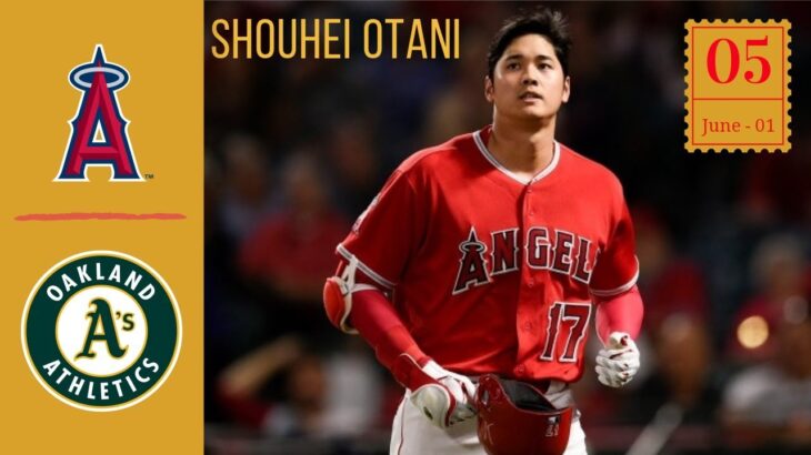大谷翔平 – Shohei Ohtani – Athletics vs Angels – Highlights – 6/ 05/2019