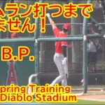 2.21.2020 ホームラン打つまで帰れません！【大谷翔平選手】Shohei Ohtani Live Batting Practice 2020 Spring Training