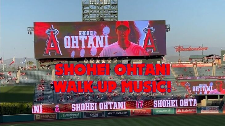 2021 Angels SHOHEI OHTANI Walk-Up Music! | 大谷 翔平 | 2021 Angels Baseball!