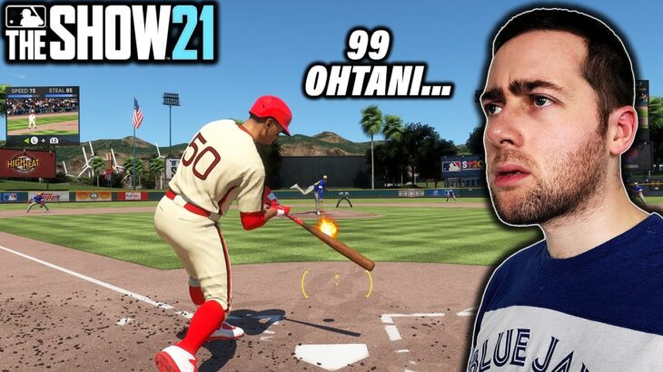I FACED 99 SHOHEI OHTANI FOR THE FIRST TIME IN MLB THE SHOW 21 DIAMOND DYNASTY…
