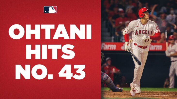 Ohtani is Sho’ing off! Shohei CRUSHES home run number 43 on the year!