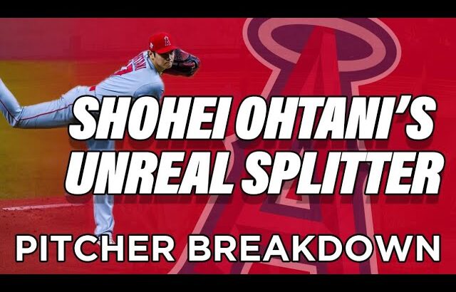 Shohei Ohtani’s UNREAL Splitter – PITCHER BREAKDOWN