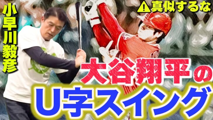 【真似してはいけない】NHK解説者・小早川毅彦が解説する大谷翔平のスイング。超貴重です