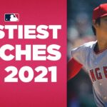 The Nastiest Pitches of 2021 (according to Statcast!) | Shohei Ohtani, Aroldis Chapman and more!
