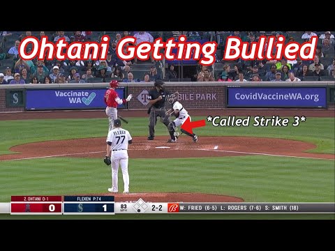 Shohei Ohtani Getting Bullied By Umpires