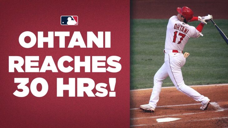 OHTANI GETS TO 30 HOMERS!! Shohei Ohtani hits 2 homers to reach 30 before All-Star break!!!
