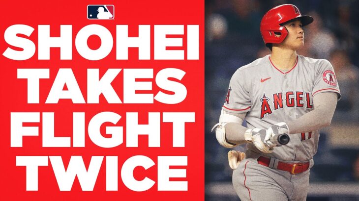 Shohei Ohtani continues to mash! (Hits TWO HOME RUNS Tuesday night in the Bronx!)