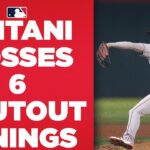 Shohei Ohtani tosses 6 shutout innings! (Then stays in the game as an outfielder!)