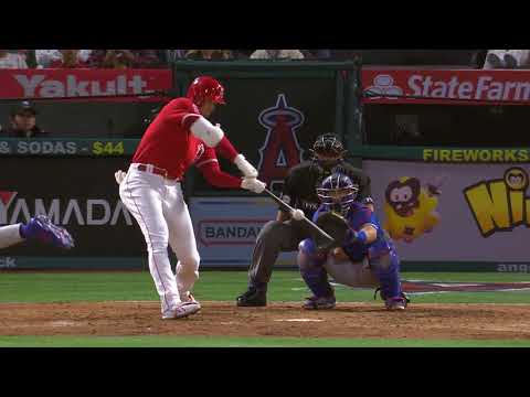 Almost Shotime!!! Shohei Ohtani goes DEEP at Angel Stadium during Spring Training game vs. Dodgers!