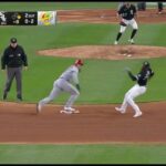Angels Shohei Ohtani Steals 2nd Tim Anderson Lost his Balance on Grandal Throw