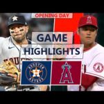 Houston Astros vs. Los Angeles Angels Highlights | April 7, 2022 (Valdez vs. Ohtani)