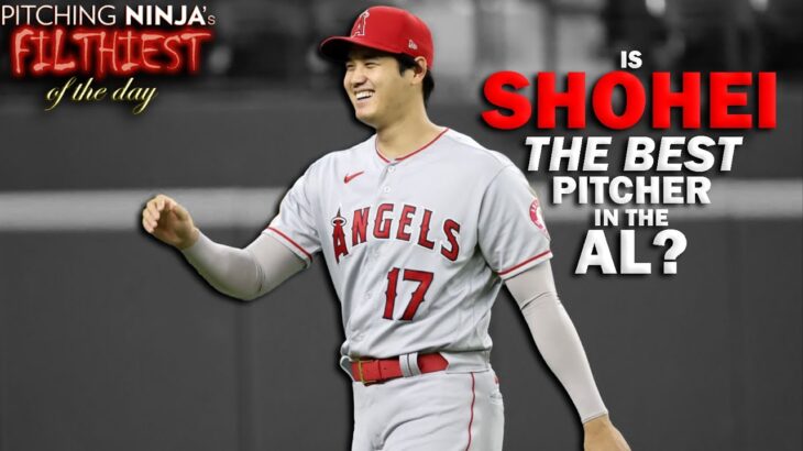 Shohei Ohtani : Best Pitcher in the AL?  Insane Sliders and Splitters!