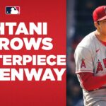 SHOHEI OHTANI PUTS ON ABSOLUTE SHO AT FENWAY PARK!! (Strikes out 11 in 7 innings, drives in 1 run)