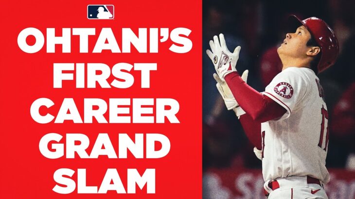 Shohei Ohtani hits his FIRST CAREER GRAND SLAM! (In MLB or NPB!)