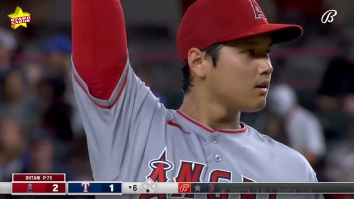 Shohei Ohtani pitches six strong innings vs. Rangers with fastball reaching 100.8 MPH