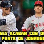 Los Yankees Castigaron con 3 Jonrones a  Shohei Ohtani 🔥 Aaron Judge consigue 19 Cuadrangulares