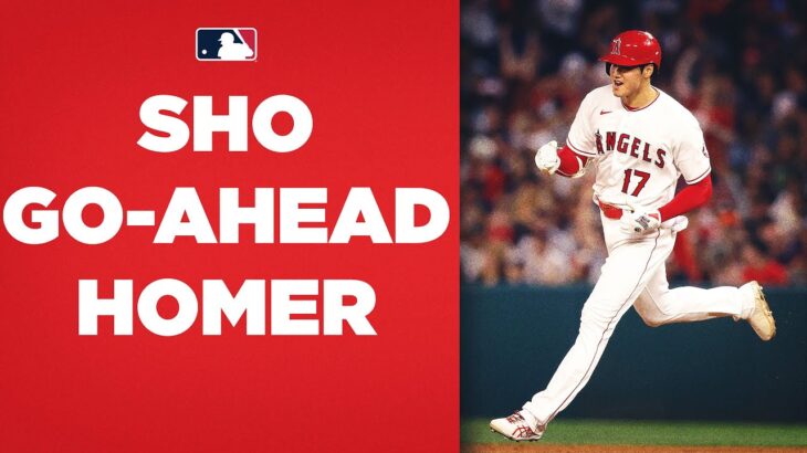 SHOHEI OHTANI CRUSHES GO-AHEAD HOME RUN! Puts himself in line for a win with the homer!