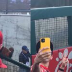 WATCH Shohei Ohtani makes kids day as he heads to the bullpen