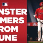 MASSIVE June home runs! (Longest homers of the month ft. Shohei Ohtani, Yordan Alvarez and more!)