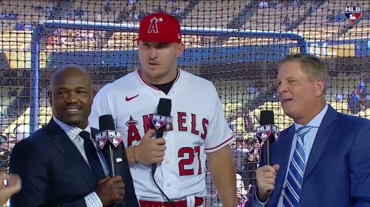 Shohei Ohtani and Mike Trout join MLB Tonight at the All-Star Game