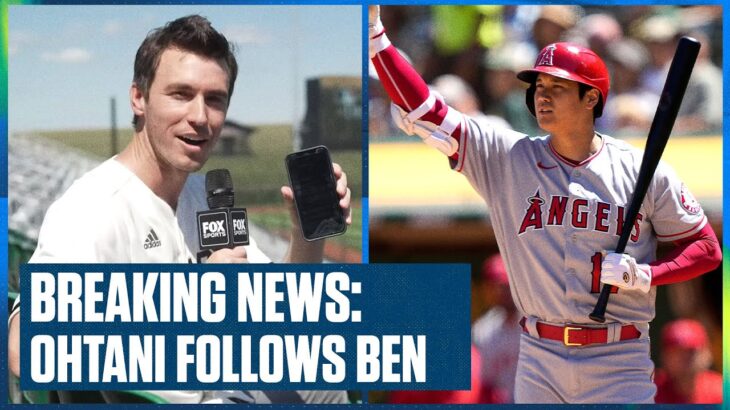 Shohei Ohtani (大谷翔平) follows Ben Verlander on Instagram | Flippin’ Bats