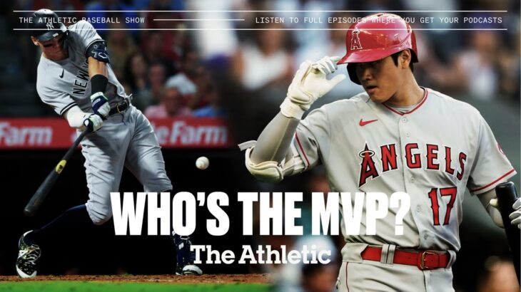 Aaron Judge or Shohei Ohtani? Debating the American League MVP | The Athletic Baseball Show
