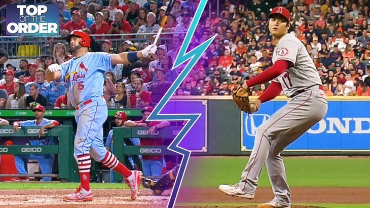 Albert Pujols ties A-rod, Shohei Ohtani records fastest pitch of MLB career | Top of the Order