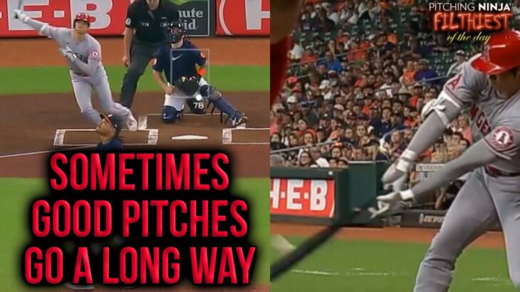 Pitchers who Rake: How did Shohei Ohtani hit a home run on this Curveball?