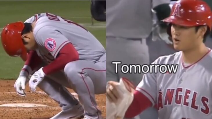 Shohei Ohtani Gets Hit by Pitch, Then Threatens to Retaliate The Next Day