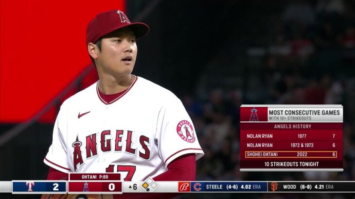 Shohei Ohtani STILL dominating on mound in 2nd half!! (Is he still in the MVP convo??)