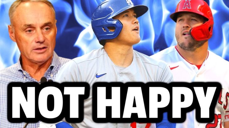 Mike Trout Talks About Ohtani LEAVING? Robert Manfred Not Happy With This..