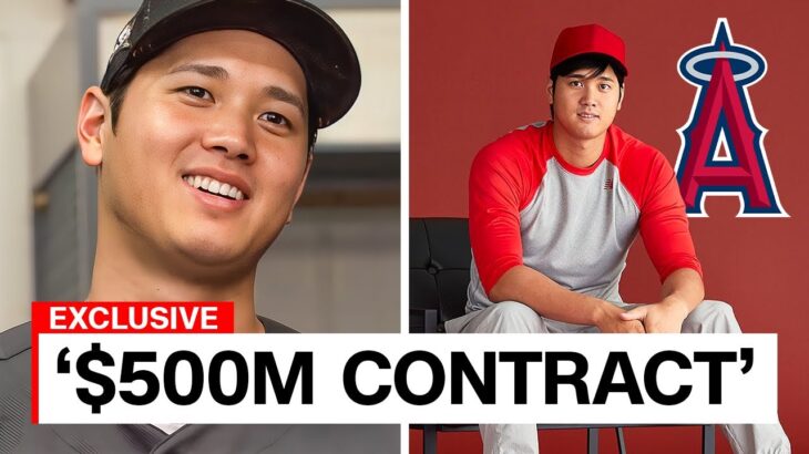 Shohei Ohtani Has Just Signed A $500 MILLION Dollar Contract..