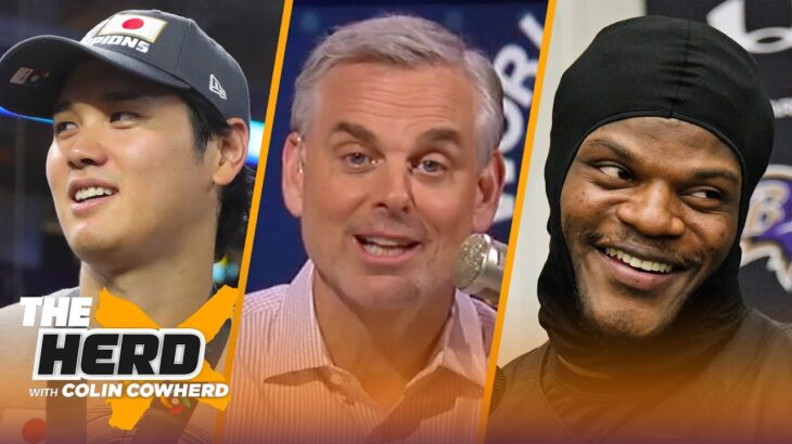 Shohei Ohtani strikes out Mike Trout to take WBC for Japan, Lamar Jackson to Patriots? | THE HERD