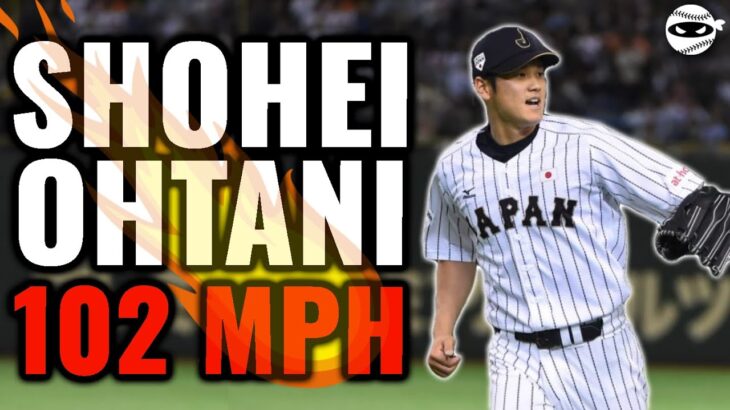 Shohei hits 102 MPH!