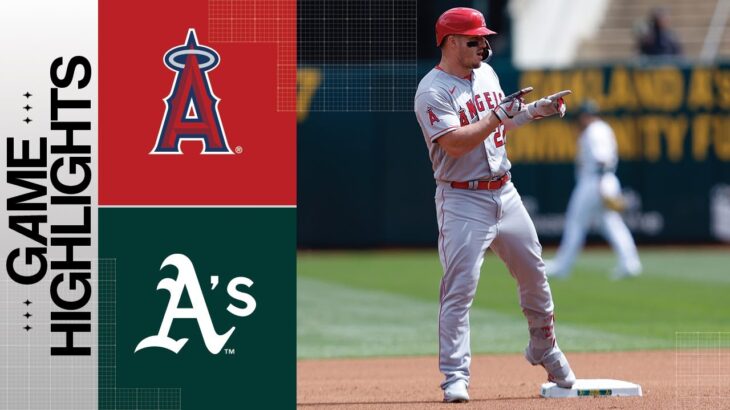 Angels vs. A’s Game Highlights (4/2/23) | MLB Highlights