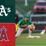 A’s vs. Angels Game Highlights (4/24/23) | MLB Highlights
