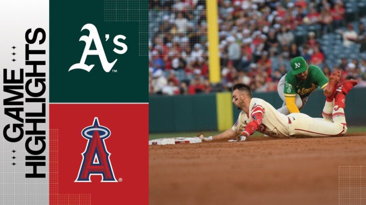 A’s vs. Angels Game Highlights (4/26/23) | MLB Highlights