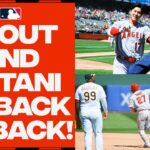 MIKE TROUT AND SHOHEI OHTANI GO BACK-TO-BACK!!! First homers of the year for both Angels STARS!