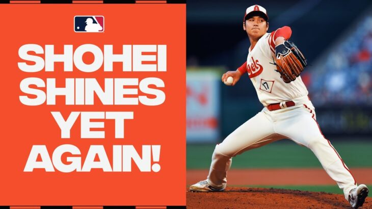SHOHEI OHTANI IS INCREDIBLE!! Tosses ANOTHER scoreless outing and records a hit in Angels win!