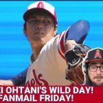 Shohei Ohtani Cruises, Struggles, Almost Hits For Cycle?! Los Angeles Angels Win, + Fanmail Friday!