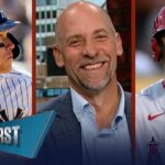 Shohei Ohtani throws 10 K’s, Aaron Judge homers for Yankees & Pitch Clock | MLB | FIRST THINGS FIRST