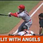 Orioles bullpen falters as they split the series with Shohei Ohtani’s Angels