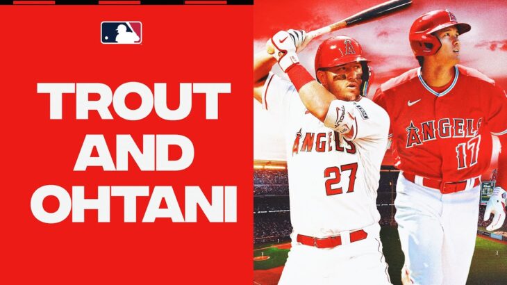 BACK-TO-BACK!! Shohei Ohtani and Mike Trout flash the power!