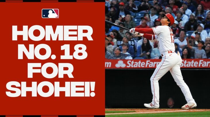 Shohei Ohtani GOES YARD for the 18th time this year!