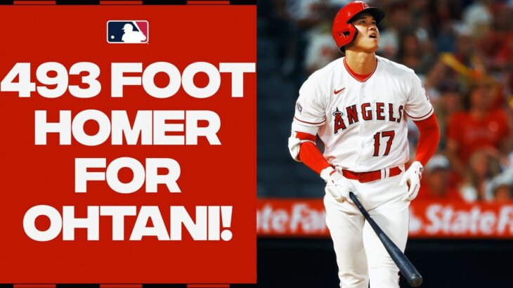 493 FEET!!! Shohei Ohtani is UNREAL!! He absolutely DEMOLISHES his 30th homer of the year! 大谷翔平ハイライト