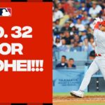 Shohei Ohtani BLASTS his 32nd homer of the year into the Los Angeles sky! | 大谷翔平のハイライト