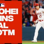 Shohei Ohtani continues to DOMINATE! Wins AL Player of the Month for June!