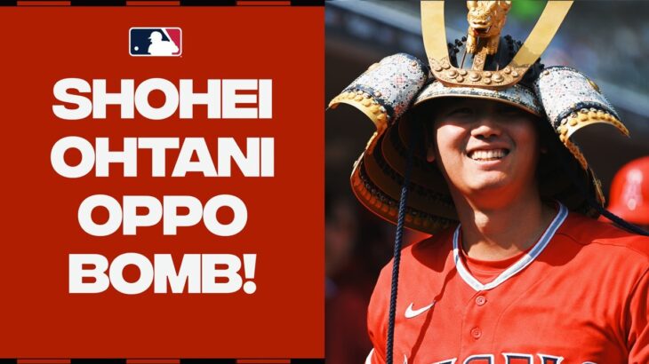 Shohei continues to SHINE! Shohei Ohtani goes OPPO for his 37th homer of the year!  | 大谷翔平のハイライト