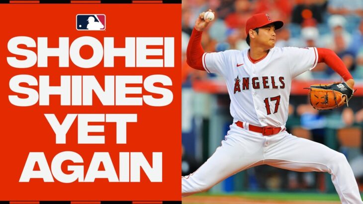 Shohei Ohtani SHINES on the mound yet again!! Wins 10th game of season! | 大谷翔平ハイライト