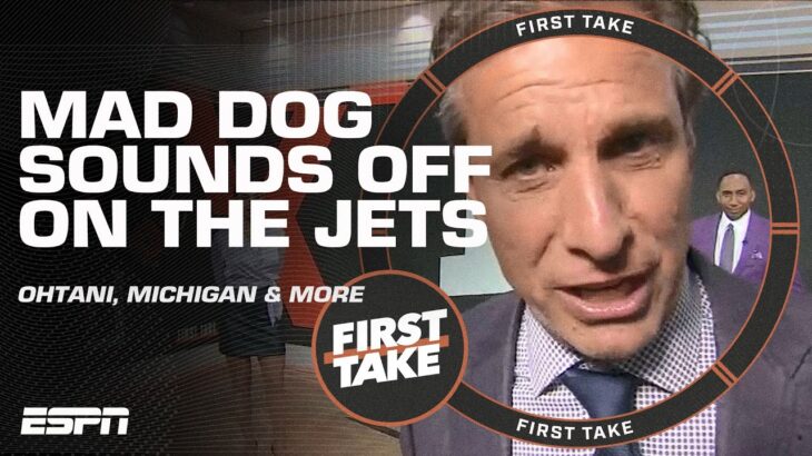 DO SOMETHING FIRST! 🤬 Mad Dog is MAD at Jets’ comparisons, Shohei Ohtani’s options 🍿 | First Take